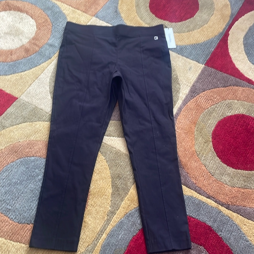 NWT Women’s Calvin Klein Black Trousers, Sz XL.